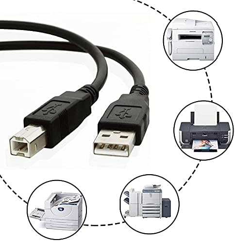 BestCH USB-kábel Kábel a Panini A Vision X Ellenőrizze, Szkenner, Visioneer Hazafi 9650 P96501D-WU Sheetfed Szkenner, PC Adat Kábel, Visioneer