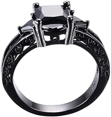 A nők a Divat Gyűrű Divat Szimulált Gyémánt jegygyűrű Ékszer Menyasszony Eljegyzési Gyűrű Női Ajándék Tartozékok Ígéret Gyűrű