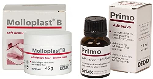 Molloplast B Combo Pack Puha Fogsor Bélés Szilícium Alapú