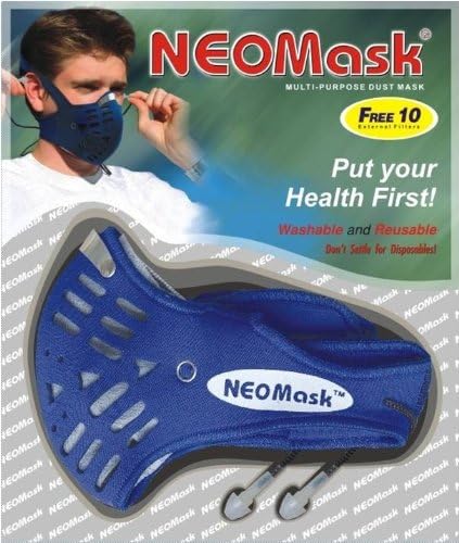 NeoMask - Neoprén Szén-Biztonsági Maszk - Többcélú Porvédő Maszkot