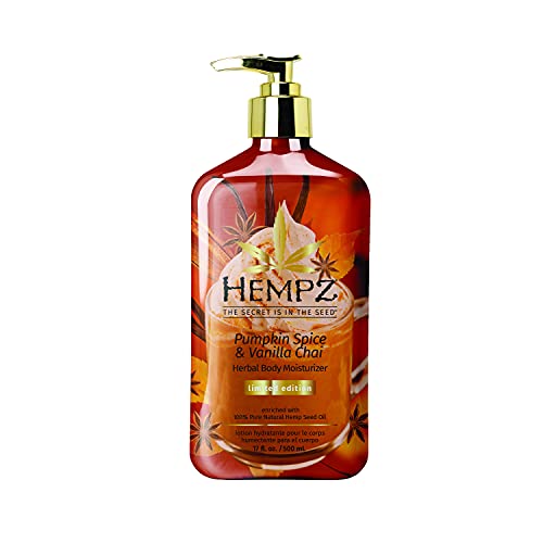Hempz Limited Edition Krém, Almás Fahéjas Linzer Növényi Test Hidratáló, 17 oz.