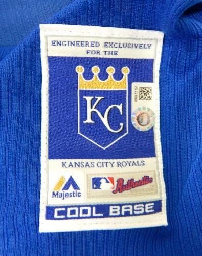 Kansas City Royals 31 Játék Használt, Kék Mez Tavaszi Képzési Bat Gyakorlat 48 6 - Játék Használt MLB Mezek