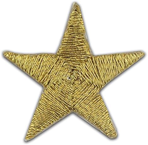 PinMart Arany Csillag Hímzett Applied Matrica