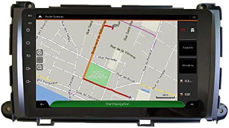 Android 10 Autoradio Autós Navigációs Sztereó Multimédia Lejátszó, GPS, Rádió, 2.5 D érintőképernyő forToyota Sienna 2010-2014-Es négymagos