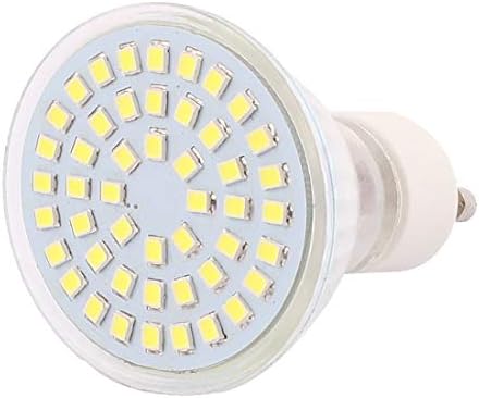Új Lon0167 GU10 SMD 2835 48 Led-ek 4W Üveg Energiatakarékos LED Lámpa Izzó Fehér AC-220V(GU10 SMD 2835 48 Led-ek 4W Üveg-Energia