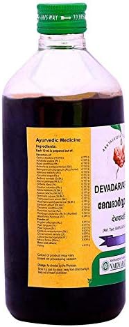 Vaidyaratnam Devadarvarishtam 450 ml (Csomag 2) Ayurvédikus gyógynövény termékek-Ayurveda Ökológiai termékek