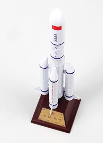1/300 Skála Alufelni Szimuláció Hosszú Március 5 Rakéta Modell Fröccsöntött Aerospace Rakéta Modell Gyűjtemény Ajándék
