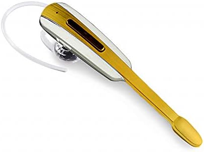 TEK STYZ Fülhallgató Kompatibilis a Techno Pop 5 Fül Vezeték nélküli Bluetooth zajszűrő Fülhallgató (Fehér/Arany)