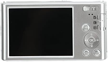 FOLOSAFENAR HD Kamera, 44MP ütésálló 16X Digitális Zoom a Kamera Fényképezés(Ezüst)