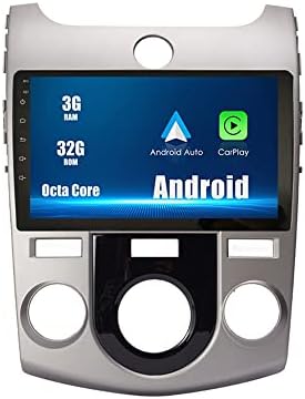 Android 10 Autoradio Autós Navigációs Sztereó Multimédia Lejátszó, GPS, Rádió, 2.5 D érintőképernyő forKIA Forte 2008-2017 MT