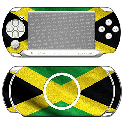 Sony PSP-E1000 / E1004 Design Bőr, zászló, Jamaica Matrica a PSP-E1000 / E1004