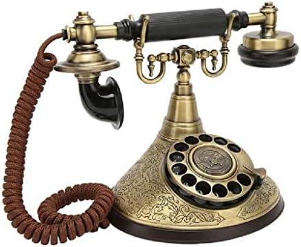 MXIAOXIA Vintage Telefon Forgó Tárcsázási Vezetékes Régimódi Telefon Kézibeszélő Csengőhang Hangerejének Beállítása a Tanulmány
