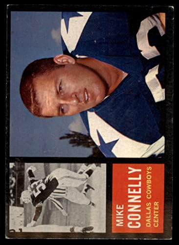 1962 Topps 44 Mike Connelly Dallas Cowboys (Foci Kártya) EX Cowboyok Utah St, Michigan St