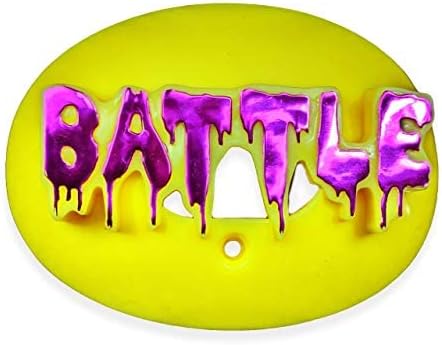 Battle 3D Chrome Csepp Oxigén Fogvédő (Sárga/Rózsaszín)