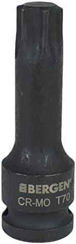 T70 x 78mm 1/2 - Meghajtó Extra Hosszú Hatás Torx/Star Férfi Socket Bergen