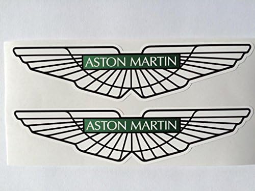 2 Aston Martin Szárnyak Zöld Tegyünk 5 Die Vágott Matricák