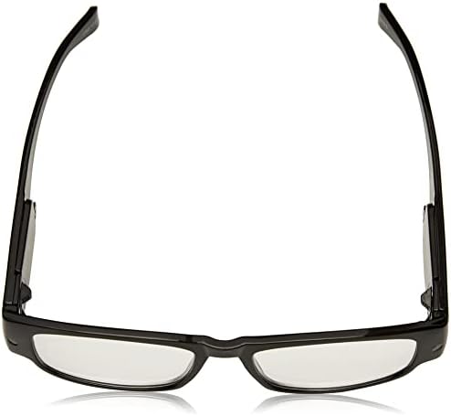 Foster Grant Férfi Lloyd Lightspecs Világító Szemüveg Olvasás, Fekete/Átlátszó, 59 Mm MINKET