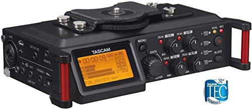 Tascam DR-70D 4-Nyomon Hordozható Audio Recorder DSLR Fényképezőgép Pro Fejhallgató, majd Pár EMB XLR Kábelek, valamint a Gravitáció