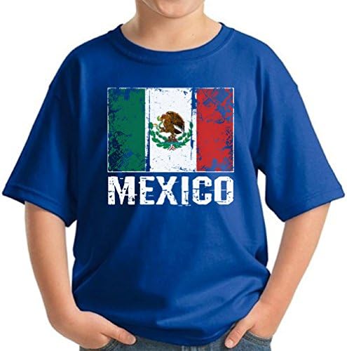 Pekatees Mexikói Zászló, Póló Gyerekeknek Mexikó Ing Mexikói Foci Póló Ifjúsági