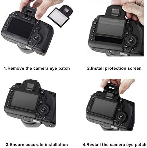 STSEETOP Canon 1DX II képernyővédő fólia,Professzionális Optikai Kamera Edzett Üveg LCD kijelző Védő fólia Canon 1DX i II 1DX2