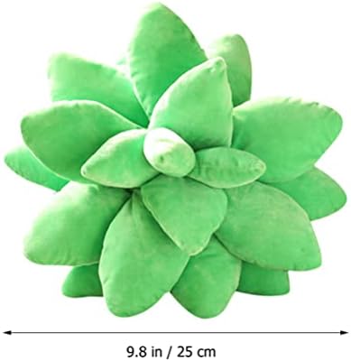 Veemoon Növények Dekoráció 3D pozsgás növények Párna Plüss Édes Levél Plüss Párna Növény Alakú díszpárna Dekoratív Kitömött Párna Hivatal