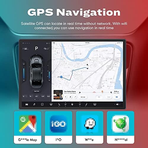 Android Rádió CarPlay&Android Auto Autoradio Autós Navigációs Sztereó Multimédia Lejátszó, GPS, Érintőképernyős RDS DSP WiFi Fejegység