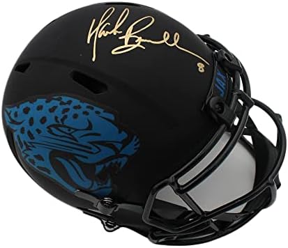 Mark Brunell Aláírt Jacksonville Jaguars Sebesség Teljes Méret Napfogyatkozás NFL Sisak - Dedikált NFL Sisak
