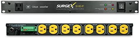 SurgeX SX-1115-RT Rack Túlfeszültség-Eliminator - túlfeszültségvédő/Power Klíma, Audio, Video, Biztonsági & IT - 120 V/15 Erősítő,