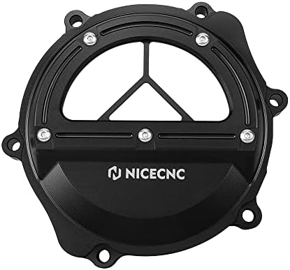 NICECNC Fekete Kuplung burkolata Őr Tuskó Alumínium Kompatibilis Yamaha YZ85 2002-2023 YZ65 2018-2023