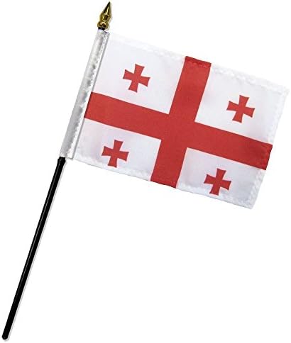 Georgia Ország 4x6 Asztal Bot, Zászló (Nem Alap) (1)