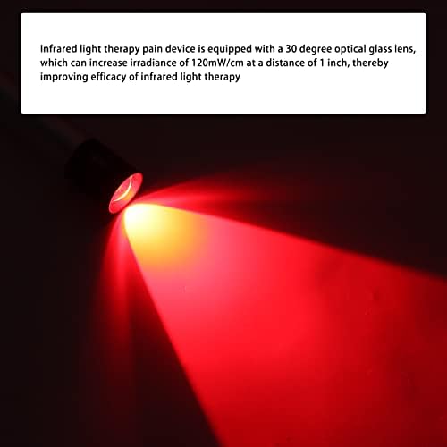 Vörös Fény Készülék Ragyog, 120mW/cm Piros Lámpa Utazás a fájdalomcsillapítás Izom Nyugi