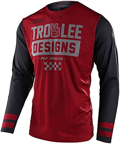 Troy Lee Designs Offroad Motocross Dirt Bike ATV Motorkerékpár Powersports Racing Jersey Póló Férfi, Cserkész GP