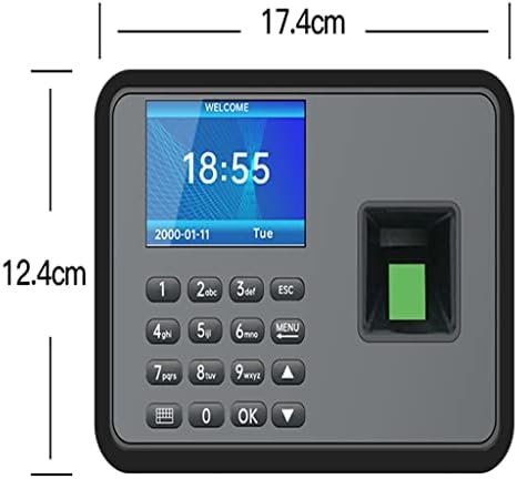ygqzm 2.4 Biometrikus Ujjlenyomat-Részvétel Ütés USB Óra Office Rendszer Hangrögzítő Olvasó