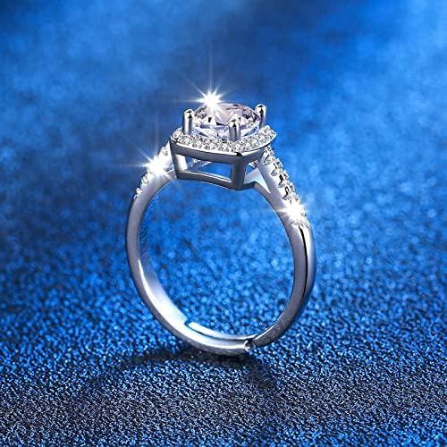Szeretem a Gyűrűket a Nők Alufelni Intarziás Moissanite Női Gyűrű Népszerű, Gyönyörű Gyűrű Egyszerű Divat Ékszer, Arany Töltött Lábujj Gyűrű