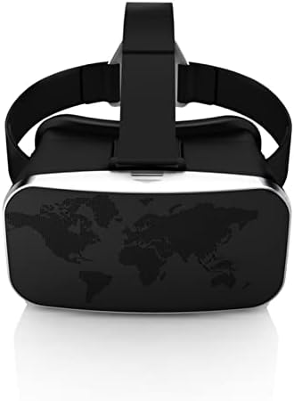 NUOPAIPLUS VR Headset, 3D-s Virtuális Valóság VR Headset Okos Szemüveg, Sisak Állítható 3D Szemüveg Kezelni a 4.7-6.7 Okostelefonok