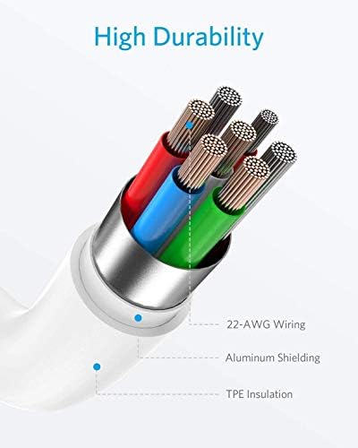 3ft USB-C Kábel Típusa-C, Gyors Töltő Kábel elektromos Vezetéket Kompatibilis a Samsung Galaxy A32 5G - Galaxy A33 5G - Galaxy