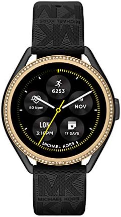 Michael Kors Női MKGO Gen 5E 43mm Érintőképernyő Smartwatch a Fitness Tracker, pulzusszám, Érintés nélküli fizetés, Okostelefon,