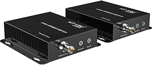 E-SDS HDMI Extender Át Koaxiális Kábel (RG59/RG6/RG7) akár 900ft - 1080p@60Hz HDMI Át Koax, Bi-Directional IR,EDID,Veszteségmentes Nem Késleltetésű
