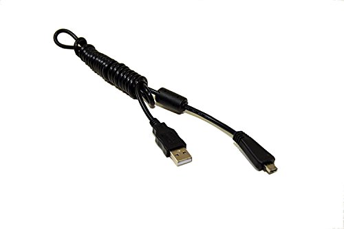 HQRP USB-kábel Kábel Kompatibilis a Sony Cyber-Shot DSC-T110, DSC-T99, DSC-H70 Digitális Fényképezőgép