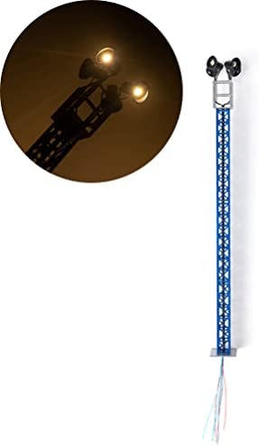 Miniatűr Táj LED Lámpa, Fali Lámpa Vasúti Építészeti Elrendezés Modell Dekorációs Kiegészítők Játék