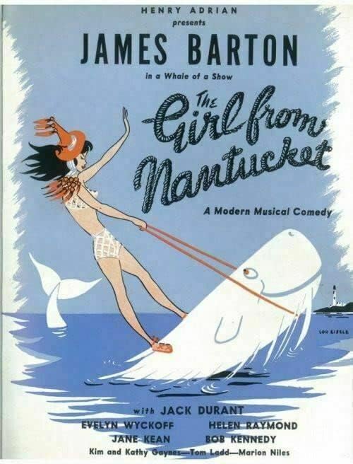 510915 A Lány Nantucket Broadway Show (1945) Dekor, Fali 16x12 Poszter Nyomtatás
