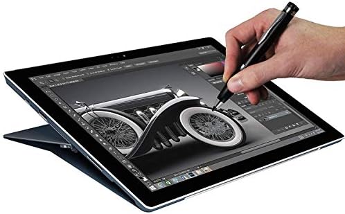 Navitech Fekete Mini Jó Pont a Digitális Aktív Toll Kompatibilis Az ASUS ZenPad 10 Z301M 10.1 Tablet
