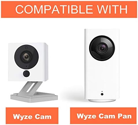Wyze Cam a tartónak a Falra való Wyze Kamera, 1080p HD Kamera, valamint Wyze Cam Pan, 360 fokban Elforgatható HÁLÓZATI Aljzat Fali