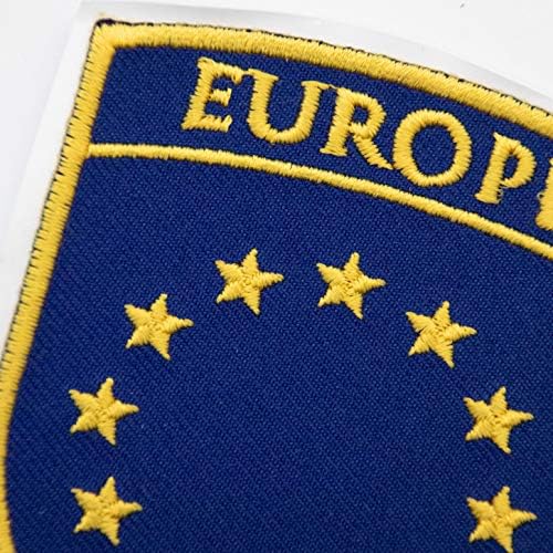 Egy-EGY Osztrák Zászló, Jelvény Kitűző + Európai Unió Bot Javítás, Büszkeség Zászló Javítás, Hazafias Hímzés, a Vas, a Javítás