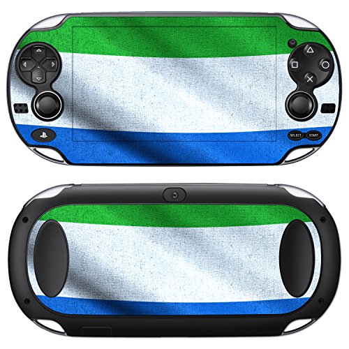 Sony PlayStation Vita Design Bőr zászló a Sierra Leone - Matrica a PlayStation Vita