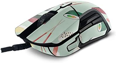 MightySkins Fényes Csillogó Bőr Kompatibilis SteelSeries Rivális 5 Gaming Mouse - Sushi | Védő, Tartós, Fényes Csillogás Befejezés | Könnyű