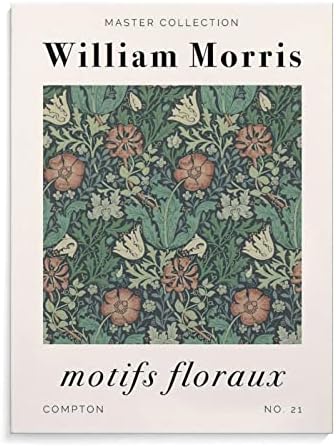 Művészeti Plakátok William Morris kertészeti Növény, Poszter, Művészi Nyomatok Virágok Poszter (23) Wall Art Festmények Vászon Fali Dekoráció