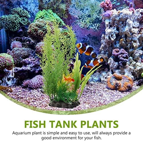 PATKAW 2db Akváriumi Növények Mesterséges Vízi Növények akvárium Növény Dekoráció Dísz Hamis Ál Növények Aranyhal Waterscape Halat