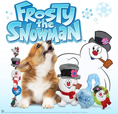 A WARNER BROS Frosty, A Hóember Kutya Plüss Nyávogós Játék, 6 | Patyolat Plüss Játékok Kutyák | Hivatalosan Engedélyezett Kisállat Termék Kutyák