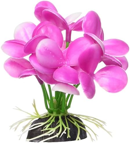 Marina Betta Rózsaszín Orchidea Akvárium Műanyag Üzem, 2.75-Hüvelyk